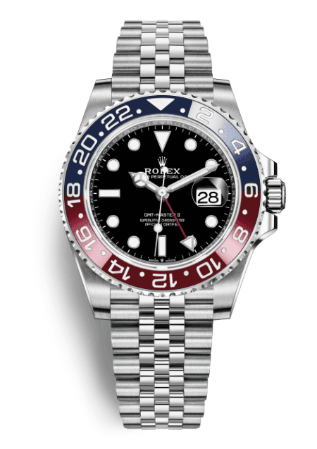 Rolex GMT-Master II 126710BLRO Pepsi with red and blue ceramic bezel