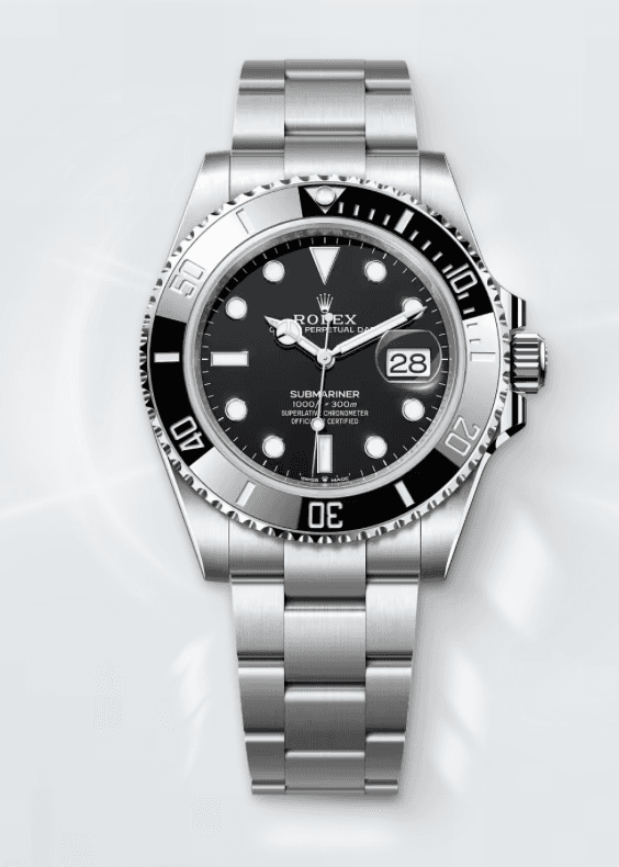 Rolex Submariner Date 126610LN black dial on Oyster bracelet